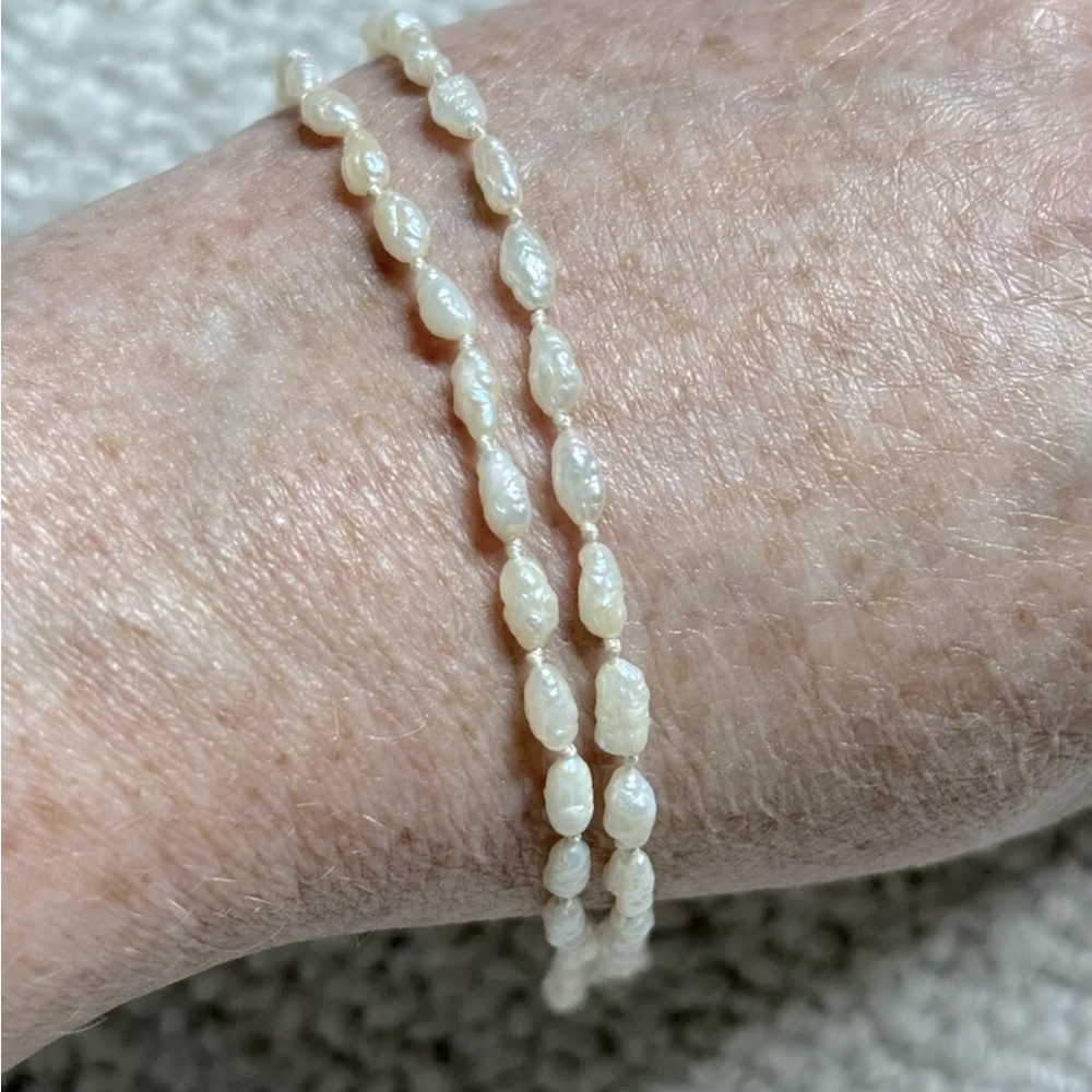 14k pearl bracelet